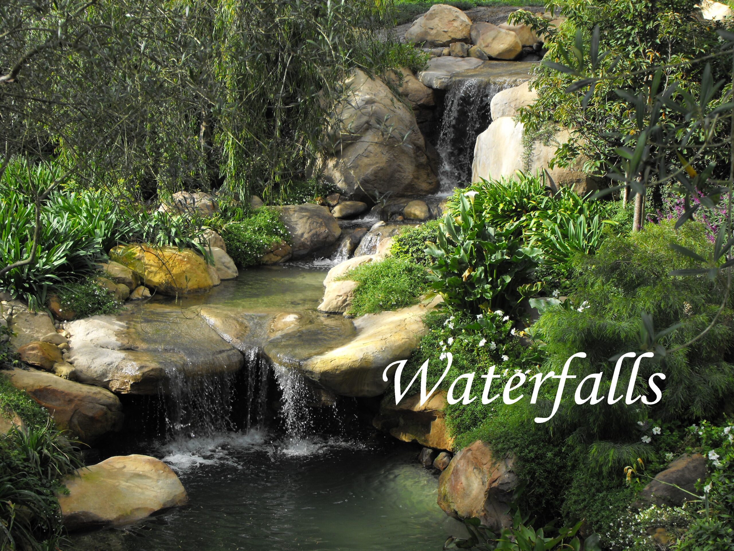 Garcia Rock And Water Design Waterfalls