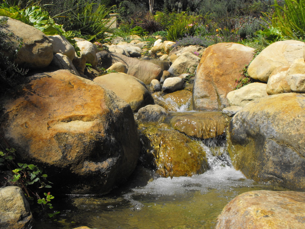 Santa Barbara sandstone rock and boulders