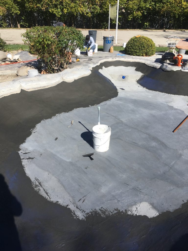 Pond Waterproofing